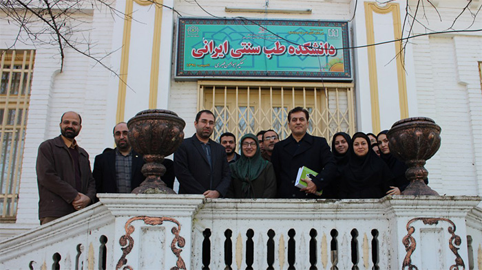 مراسم تكريم و معارفه رئیس دانشکده طب ایرانی